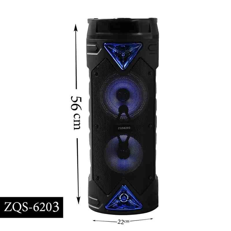 اسپیکر پارتی باکس مدل ZQS-6203 (پس کرایه)