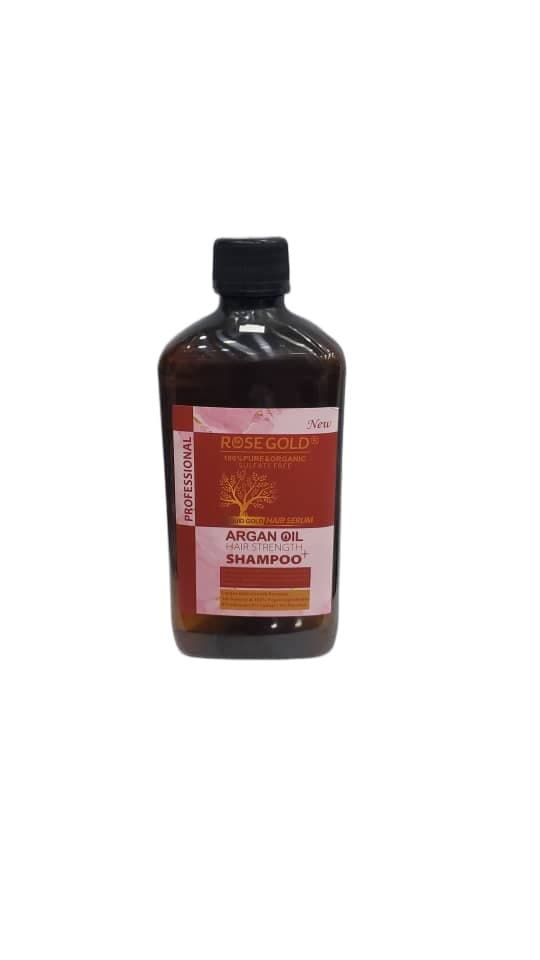 شامپو ارگان رزگلد 500 میل SHAMPOO ARGAN OIL ROSE GOLD — تصویر ۲