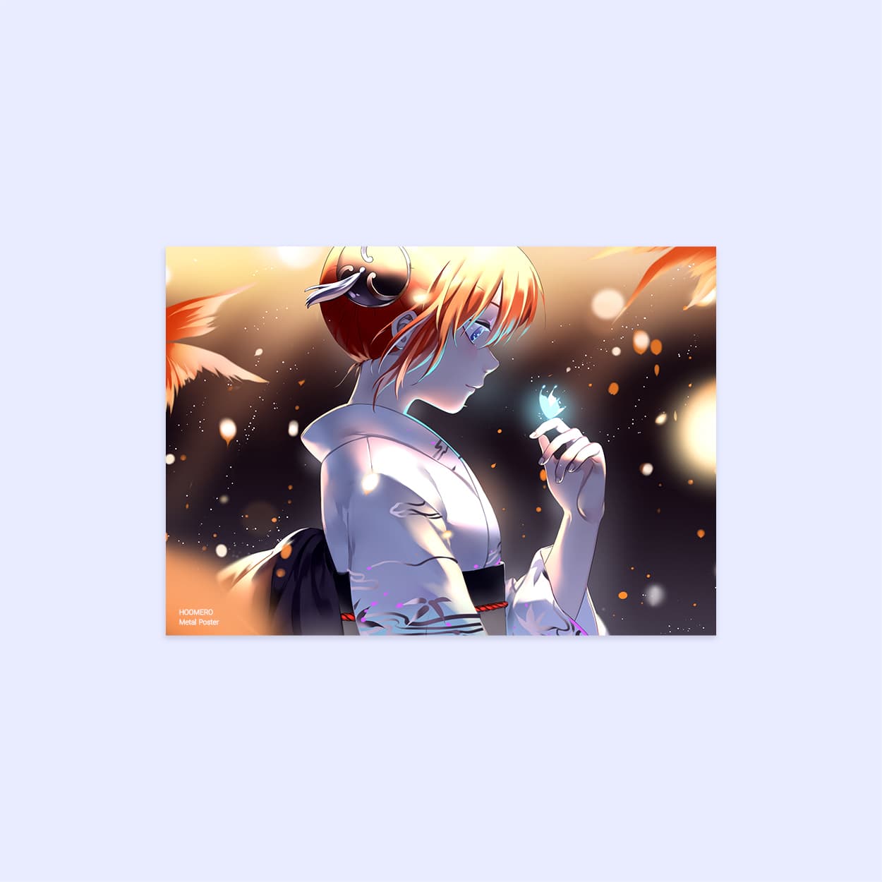 پوستر هومرو مدل فلزی طرح انیمه Gintama کد PS1245 — تصویر ۲