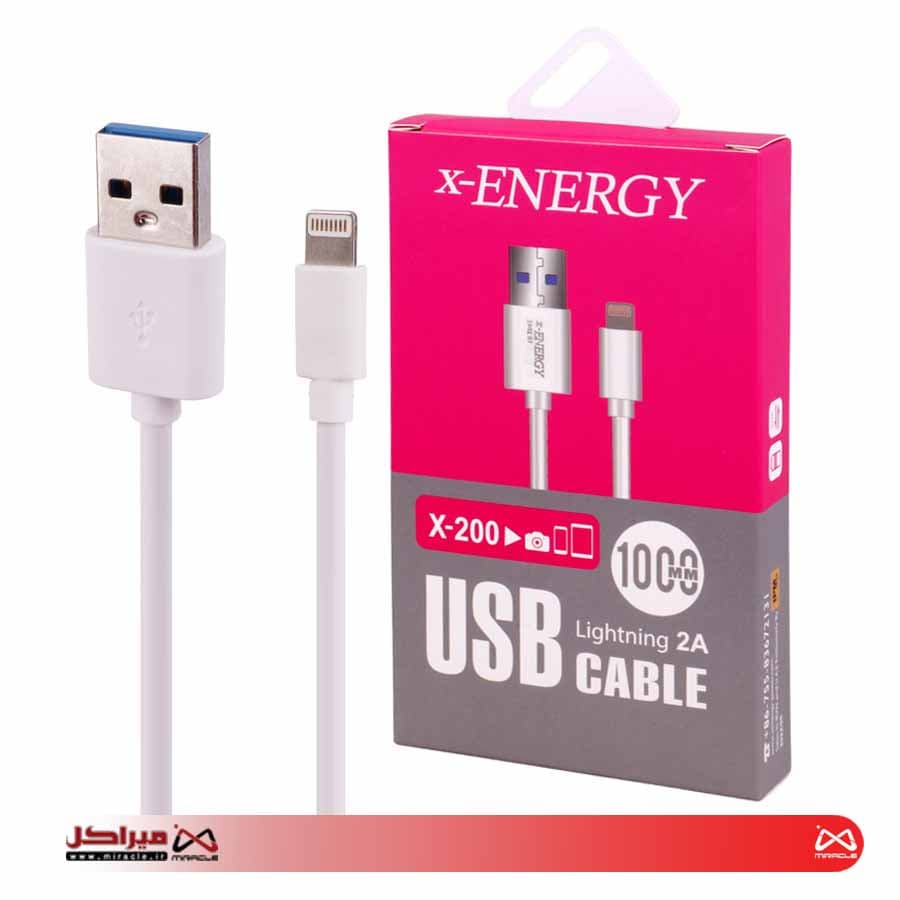 کابل شارژر X-ENERGY LIGHTNING X-200 — تصویر ۲