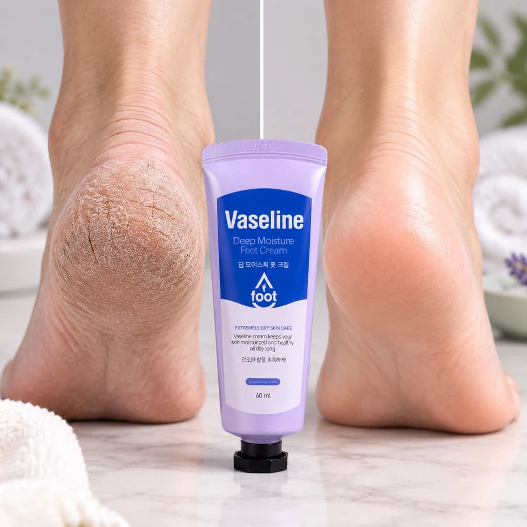 کرم پا وازلین مدل Deep moisture — تصویر ۳