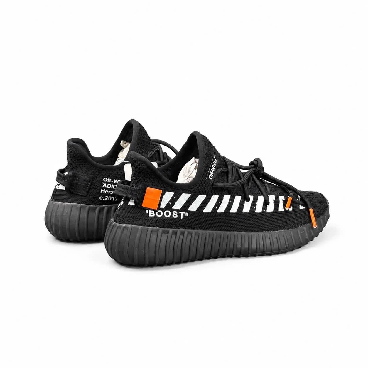 کتونی مردانه آدیداس مدل یزی بوست مشکی تمام Adidas Yeezy Boost 350 — تصویر ۵