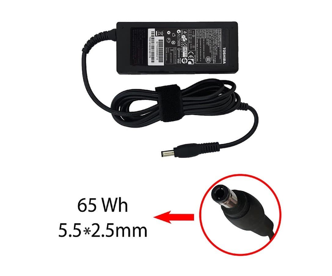 آداپتور لپ تاپ توشیبا 19V 3.42A | Adaptor Laptop Toshiba | خرید شارژر Toshiba 19V