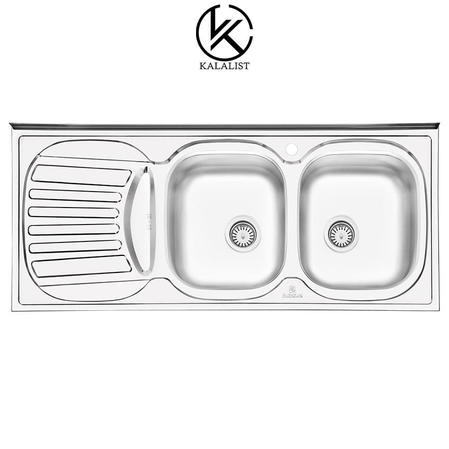 سینک ظرفشویی روکار پرنیان مدل PS 2106