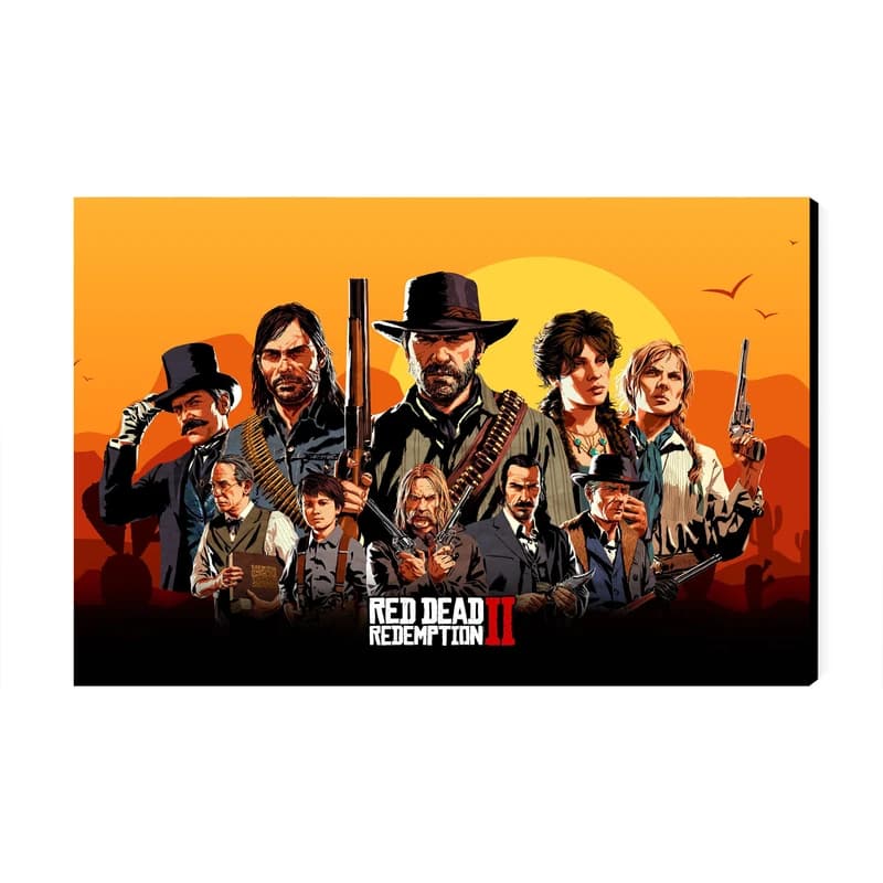 تابلو شاسی مدل گیم رد دد Red Dead کد As2850