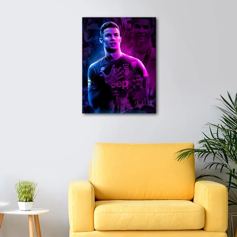تابلو شاسی مدل فانتزی ورزشی کریستین رونالدو Ronaldo کد As3309 — تصویر ۳