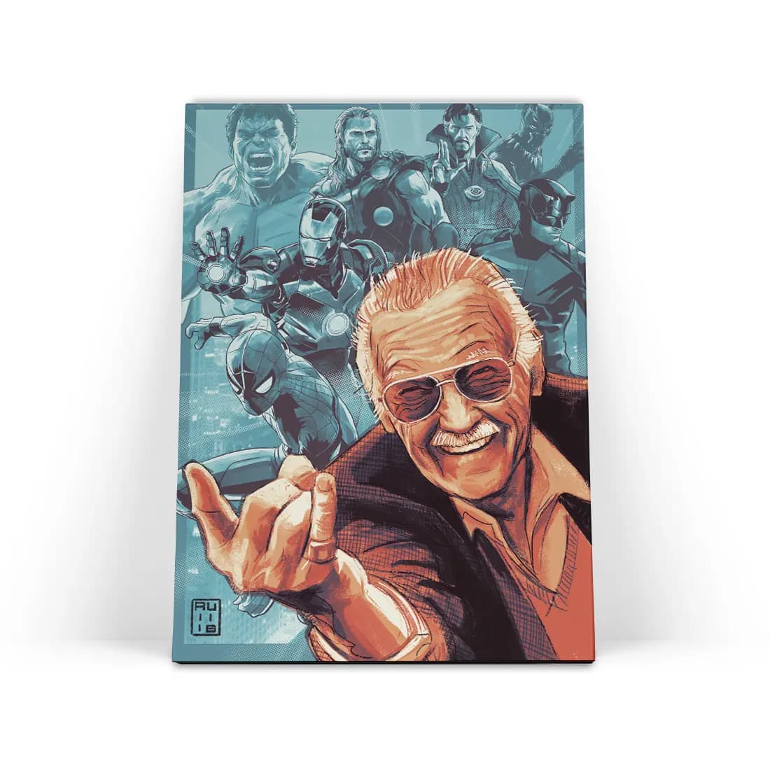 تابلو شاسی استن لی Stan lee — تصویر ۲