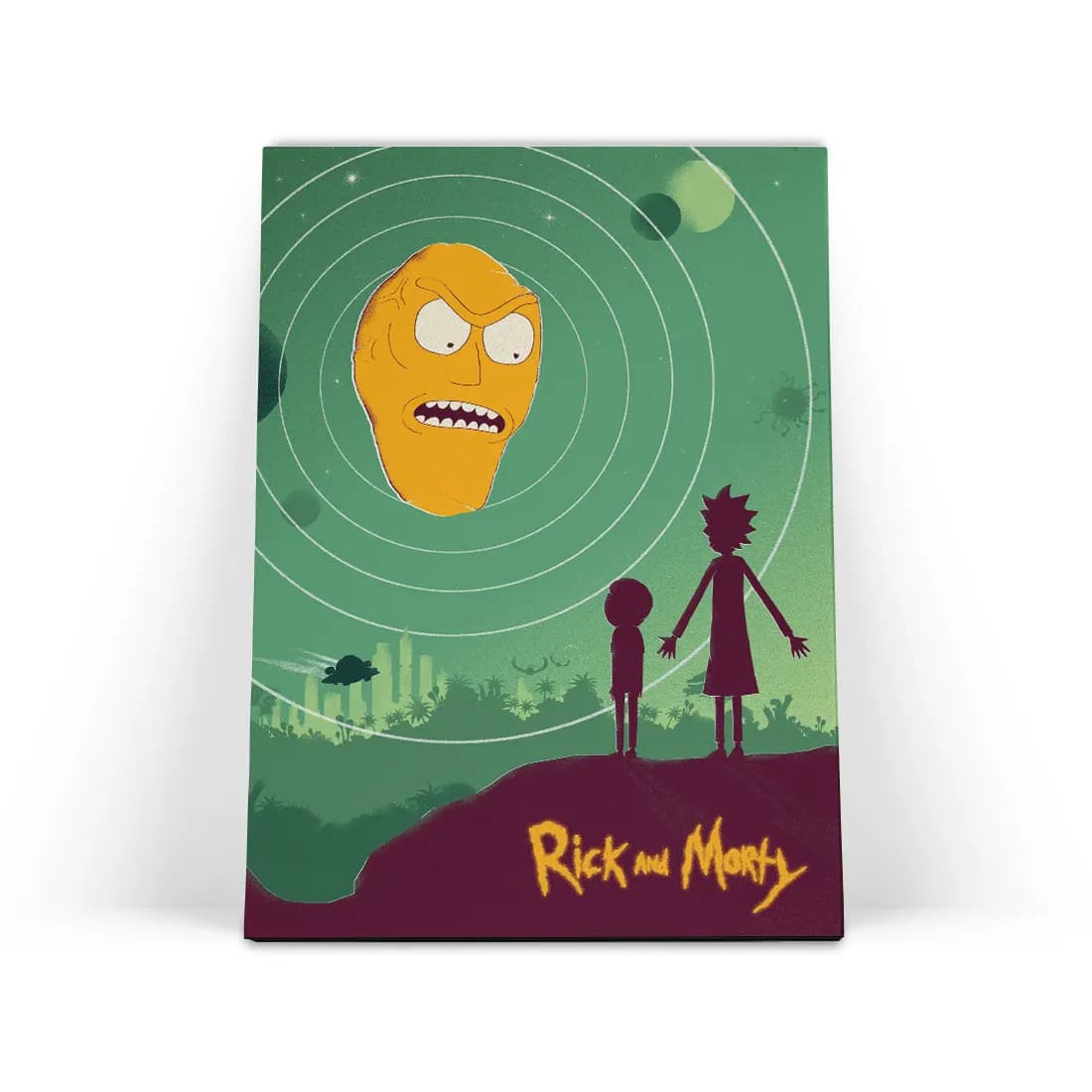 تابلو شاسی ریک و مورتی Rick and Morty