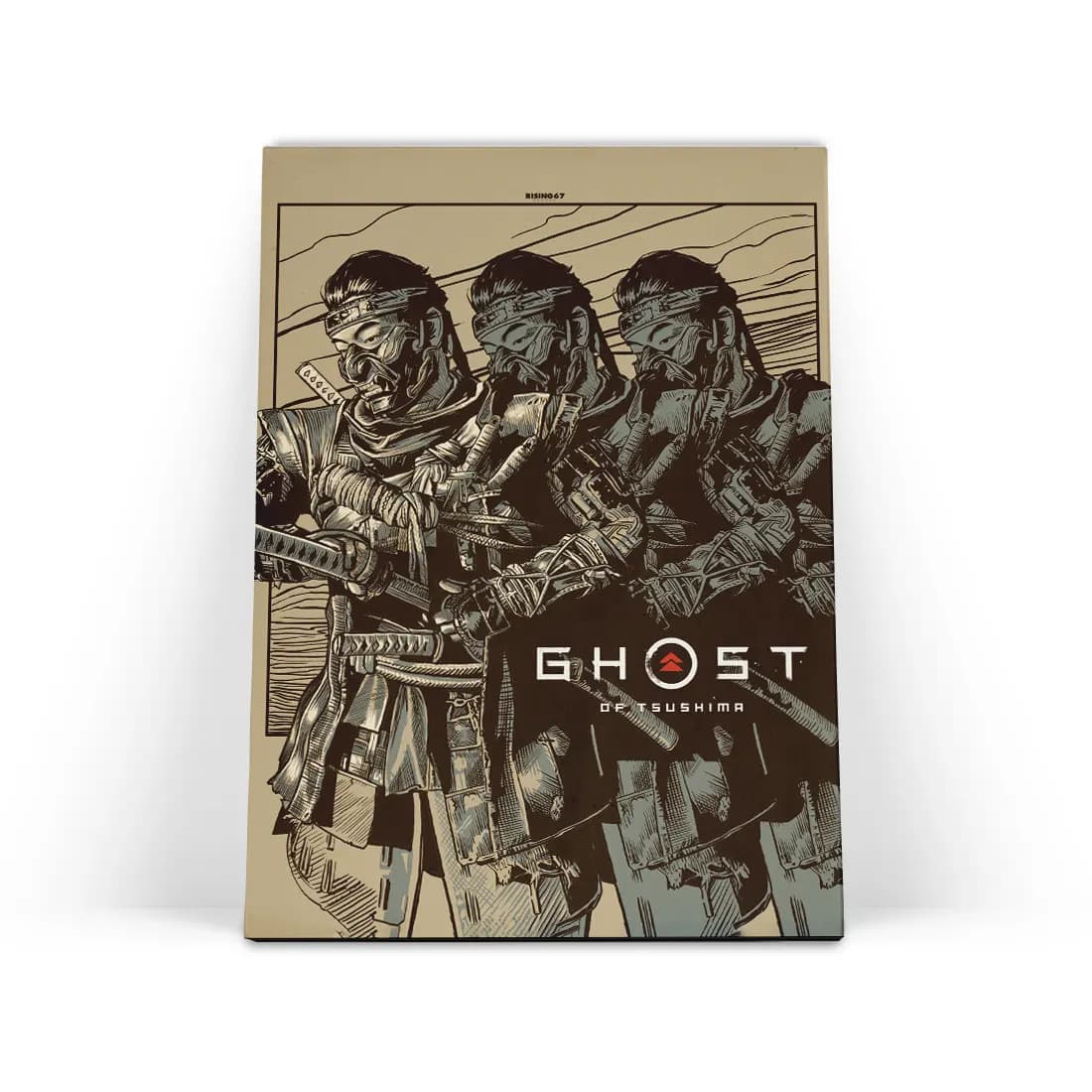 تابلو شاسی گوست آف سوشیما طرح 13 Ghost of Tsushima