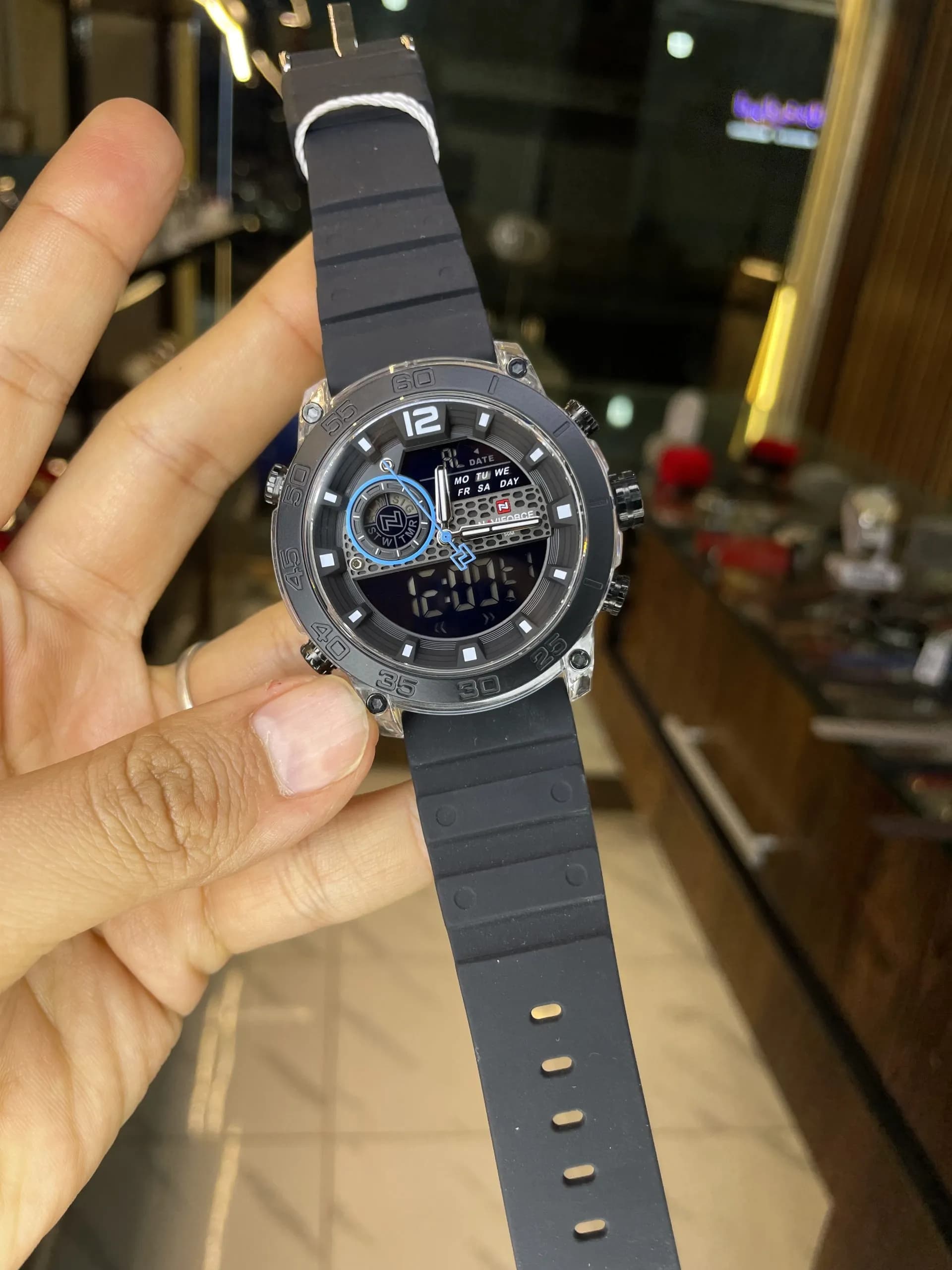 ساعت مچی مردانه اورجینال برند نیویفورس nf6104 naviforce — تصویر ۷