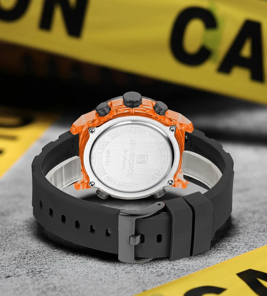 ساعت مچی مردانه اورجینال برند نیویفورس nf6104 naviforce — تصویر ۱۲