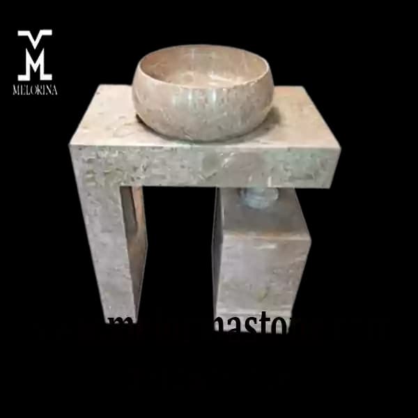 روشویی سنگی جدید مدل ال کد NJ011