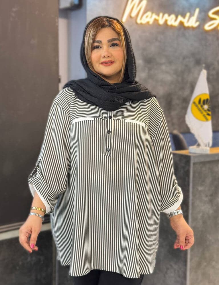 شومیز الیزه مرسیا کد : 85100 — تصویر ۵