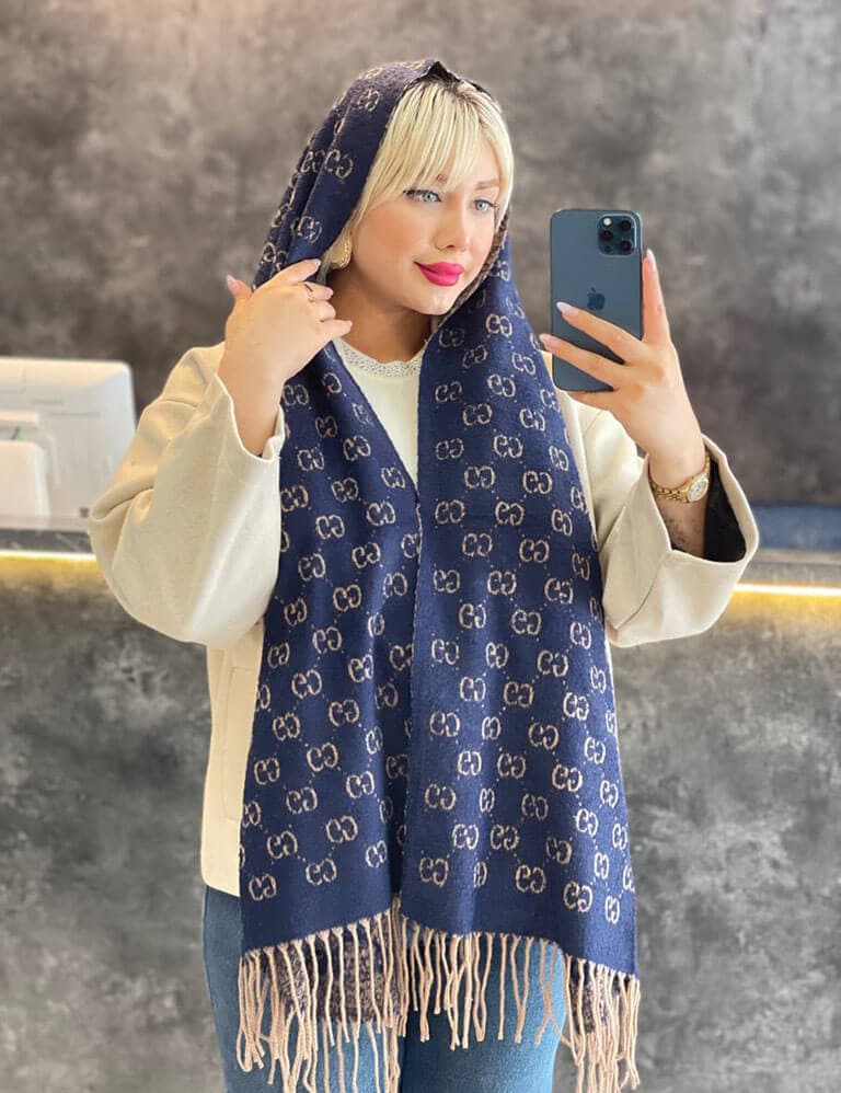 شال موهر کلارا کد : L415