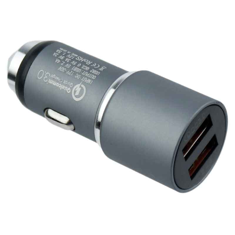 شارژر فندکی فست شارژ Metal Dual USB 5A QC3.0 PD — تصویر ۴