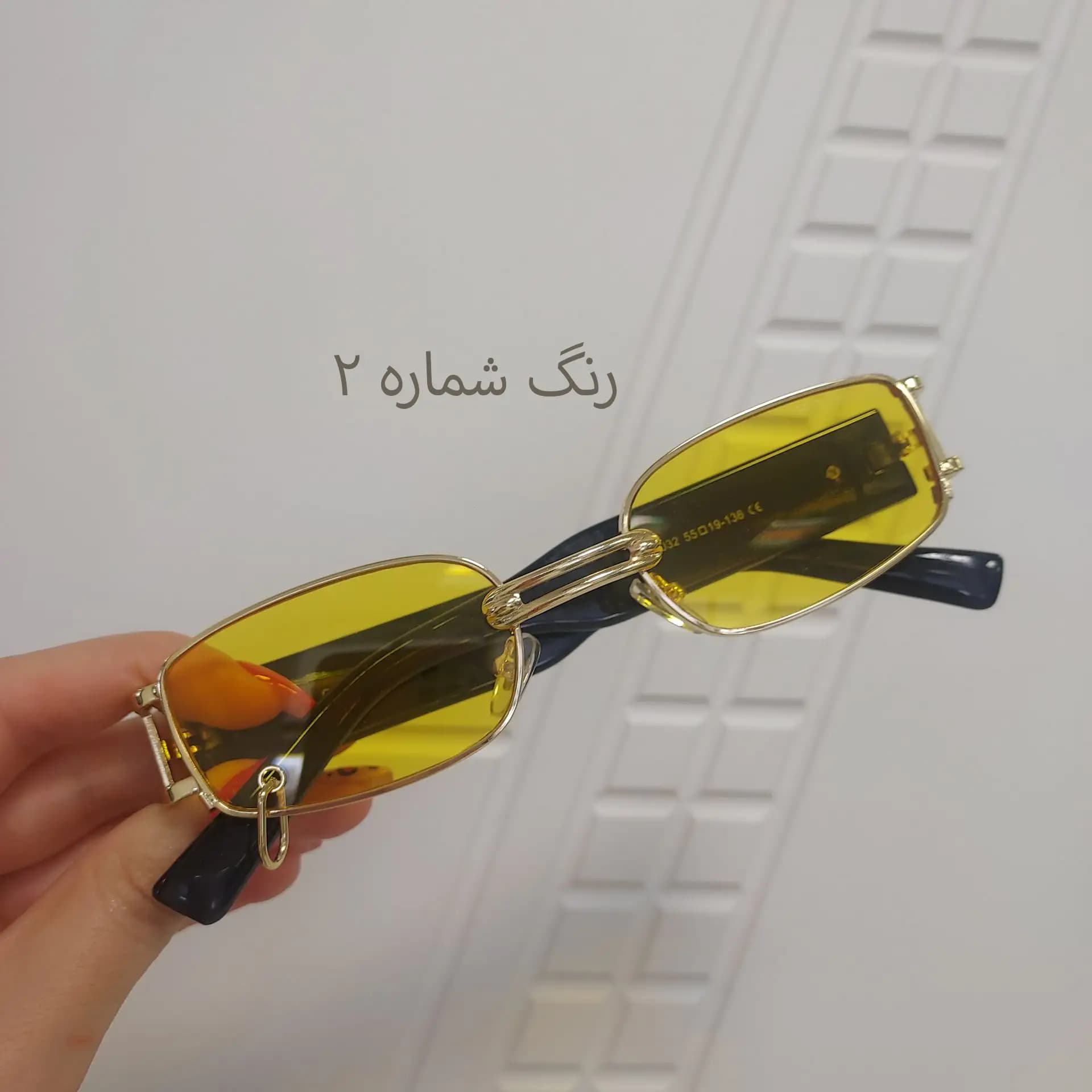 عینک آفتابی اسپرت جنتل مستر پرسینگ دار با لنز UV400 و فریم فلزی — تصویر ۵