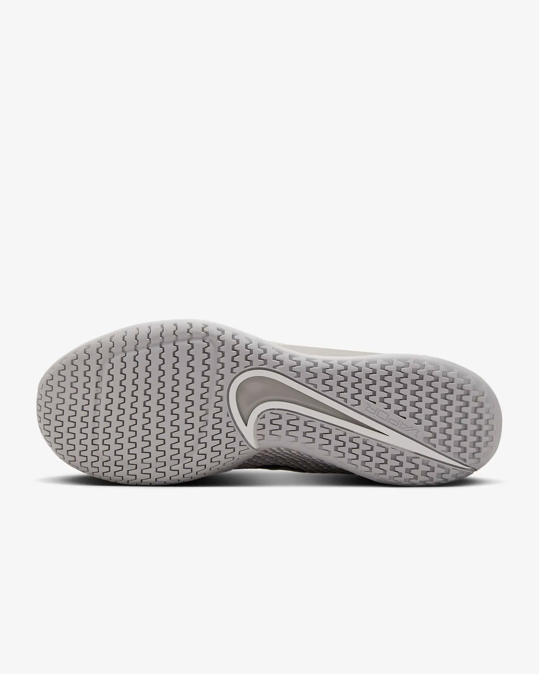 کفش تنیس مردانه نایک Nike Court Air Zoom Vapor 11 Tennis Shoes- خاکستری — تصویر ۳