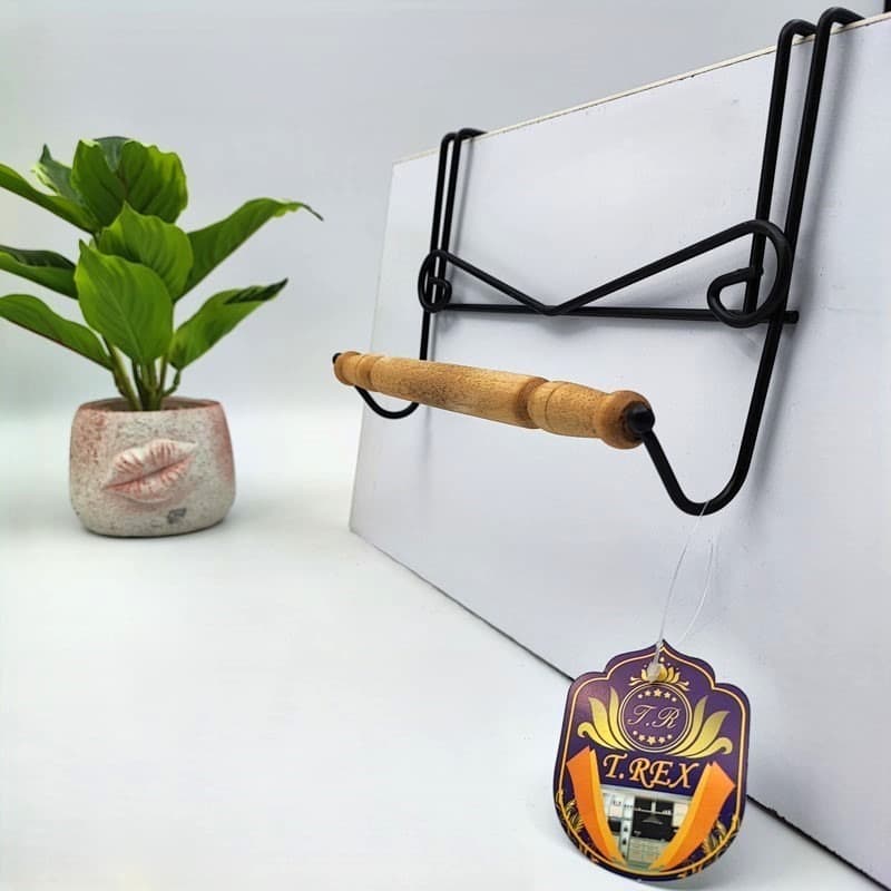 آویز دستمال و حوله کابینتی تیرکس — تصویر ۳