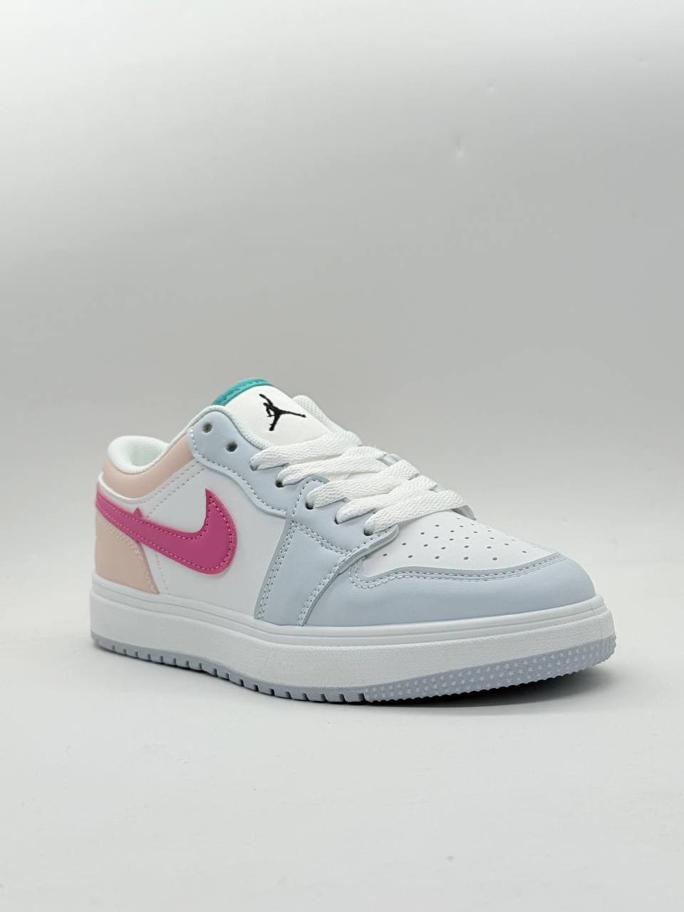 کفش نایک جردن پاریس آبی صورتی Nike Jordan Paris Pink Blue Shoes — تصویر ۲