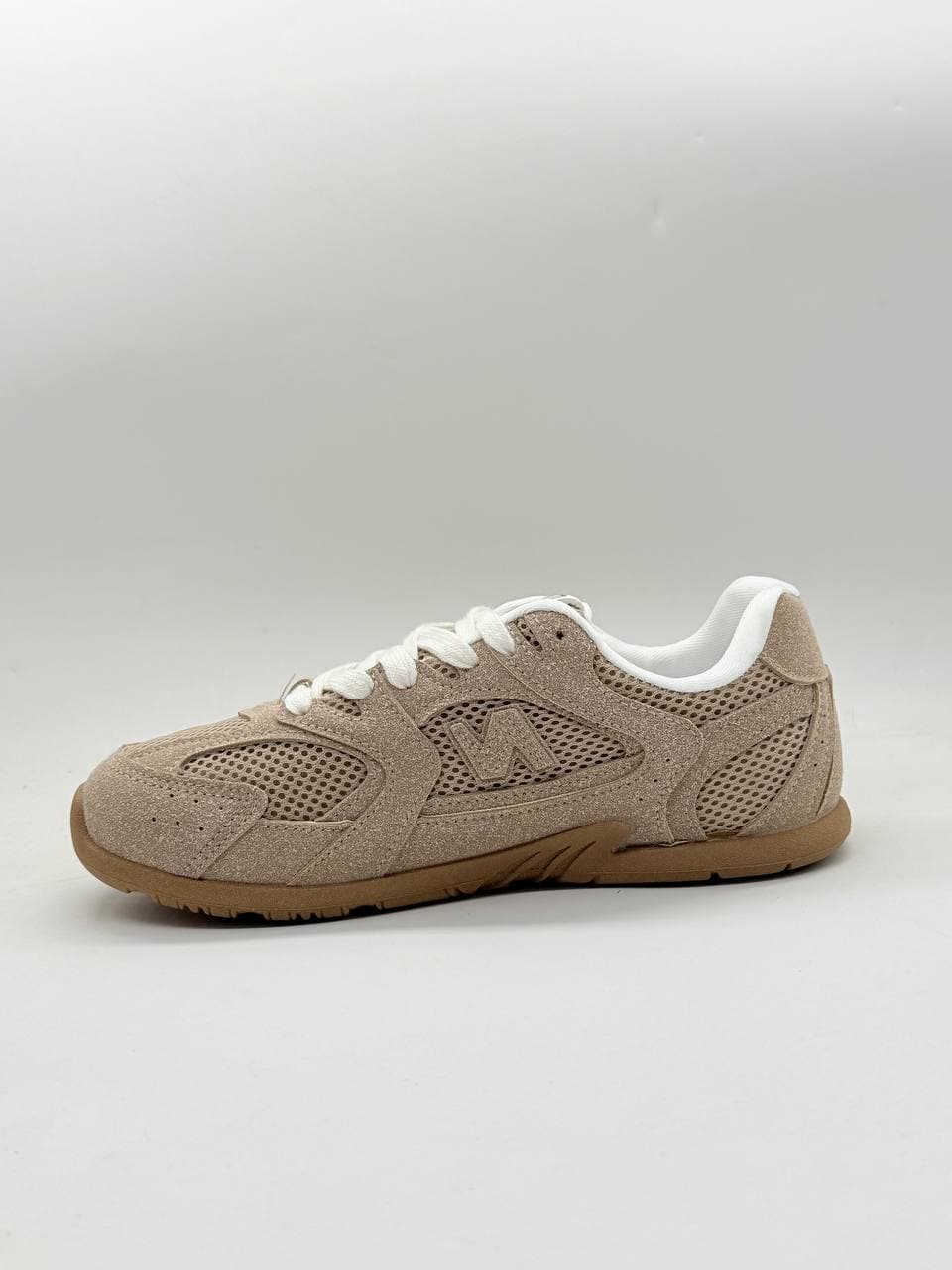 کفش نیوبالانس میو میو خاکی New Balance Miu Miu Khaki Shoes — تصویر ۴