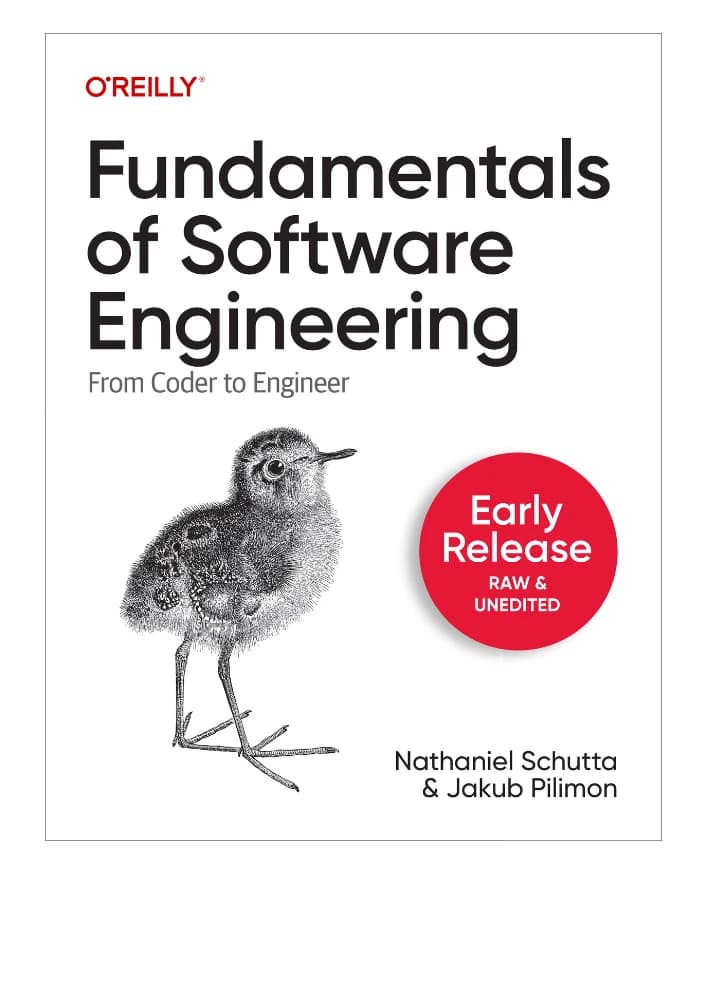 کتاب Fundamentals of Software Engineering (مبانی مهندسی نرمافزار) نسخه انگلیسی PDF | ناتانیل شوتا و یاکوب پیلیمون