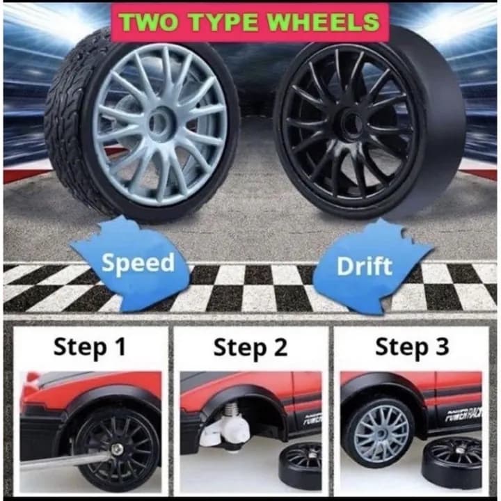 ماشین کنترلی دریفت زن بوگاتی Bugatti Artyk 4WD برند HB آیتم 2410 — تصویر ۳