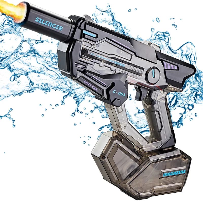 تفنگ آبپاش شارژی چراغدار حرفه ای B-19