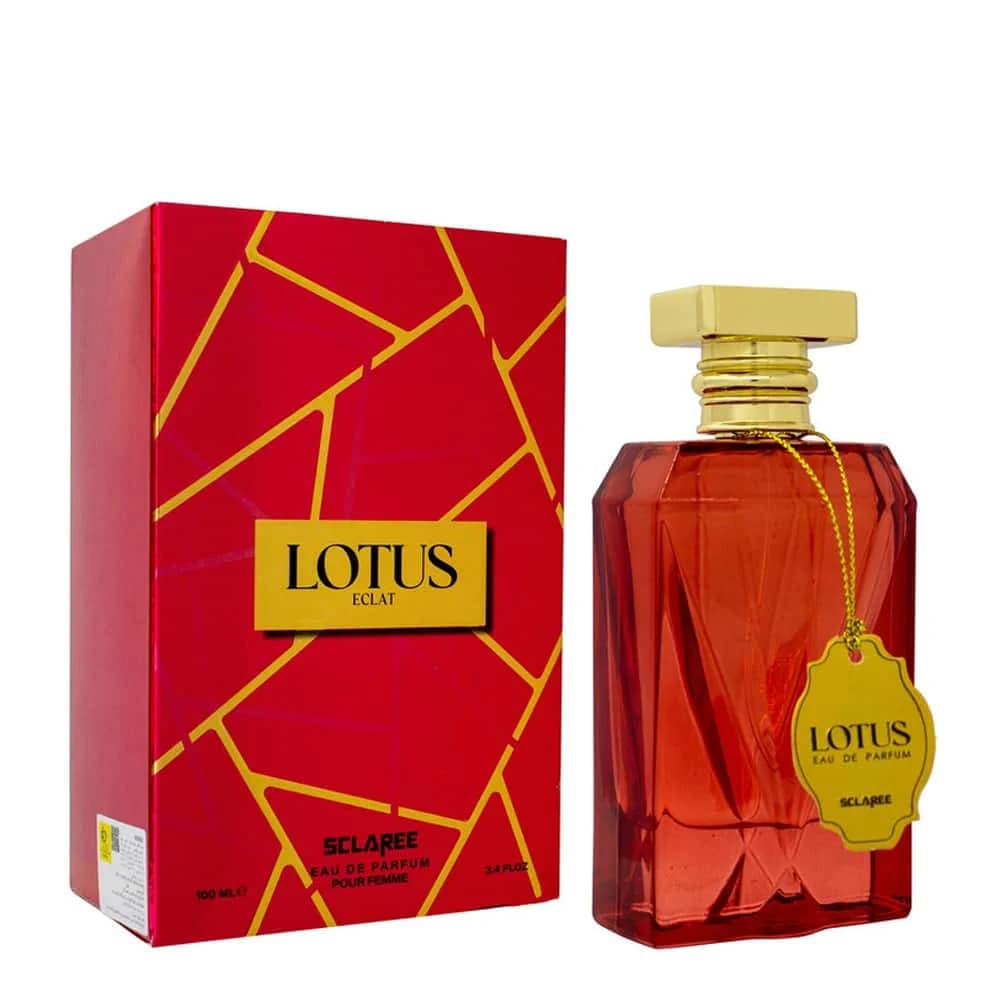 ادکلن زنانه اسکلاره پلاس رایحه Lotus حجم 100 میل — تصویر ۲
