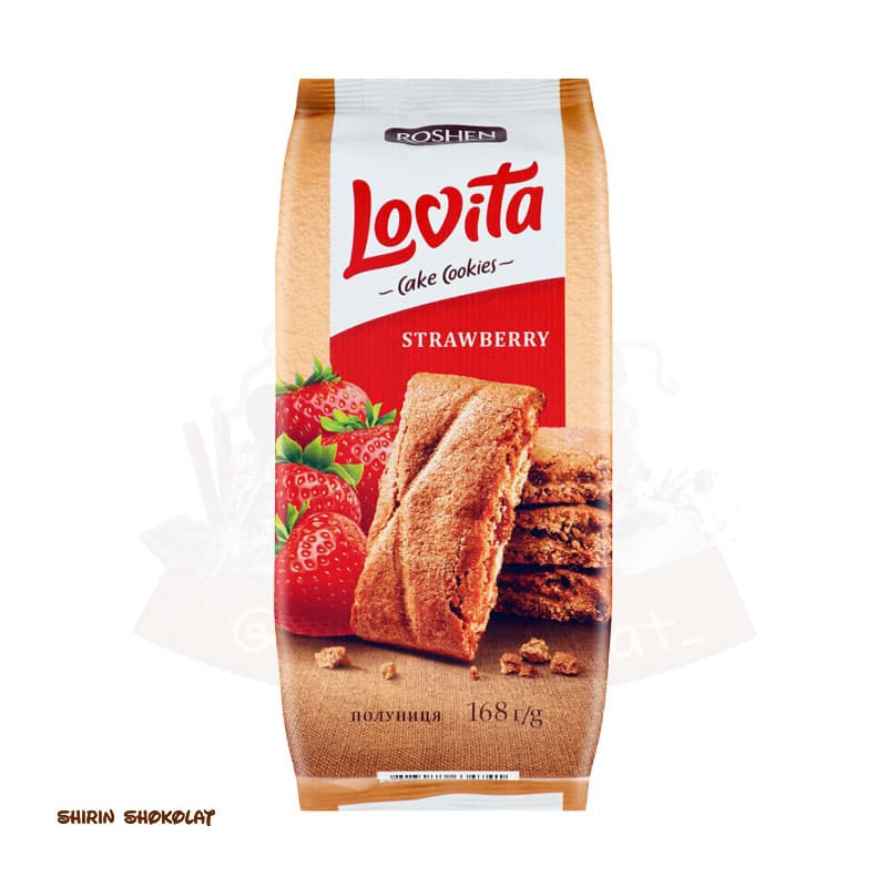 کوکی کیک روشن مدل لاویتا Lovita وزن 168 گرم — تصویر ۲