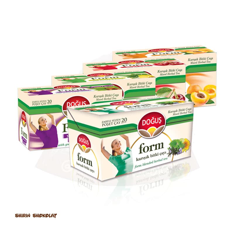 چای لاغری فرم میکس Form گیاهی دوغوش (Dogus) بسته 20 عددی