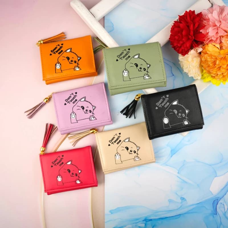 کیف پول سه لت کوچک دخترانه 11-314