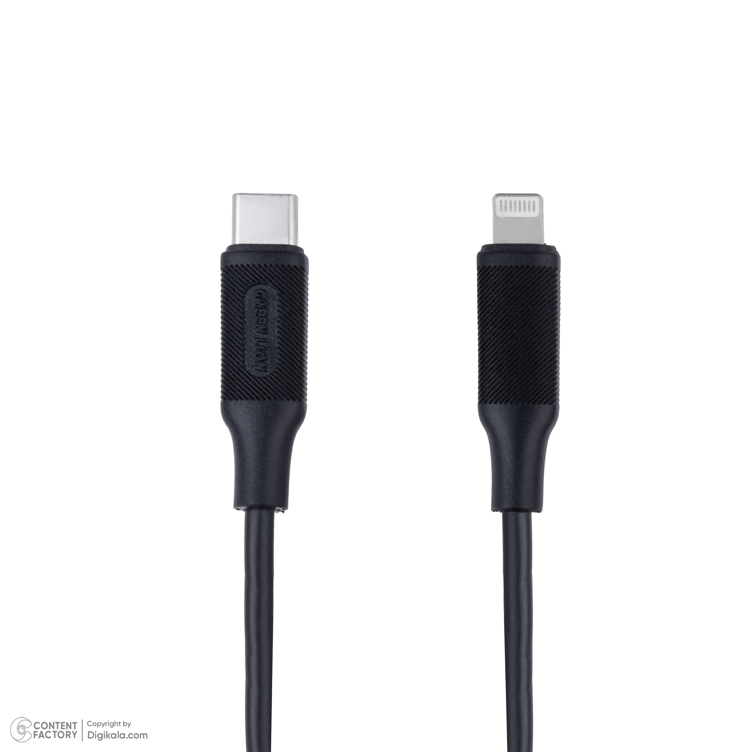 شارژر دیواری 20 وات دو پورت گرین لاین مدل GN40EUC2LBK به همراه کابل USB-C به لایتنینگ به طول 1 متر — تصویر ۶