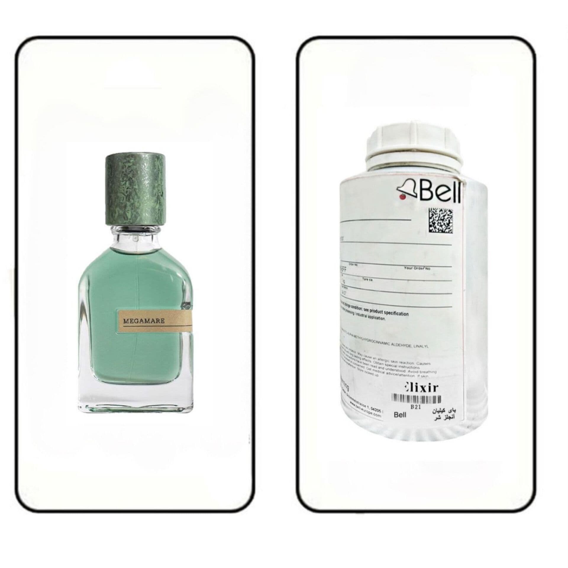 عطر گرمی مگاماره برند بل(BELL)