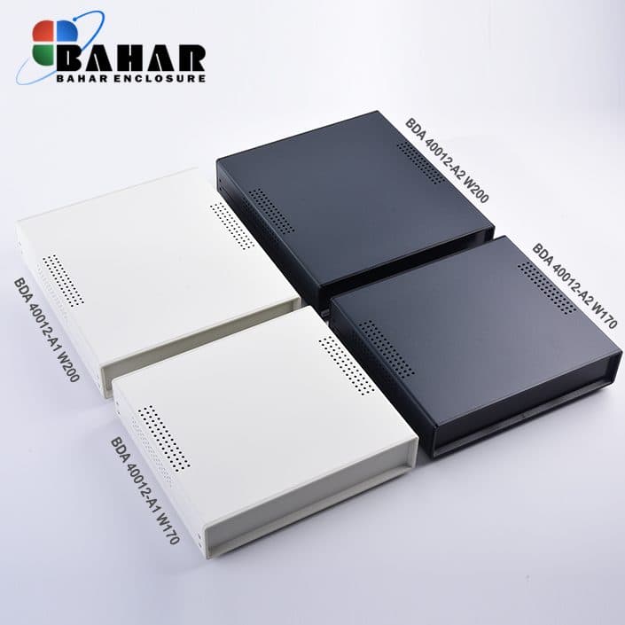 BDA 40012-A2 W200 جعبه فلزی با پانل پلاستیکی — تصویر ۵
