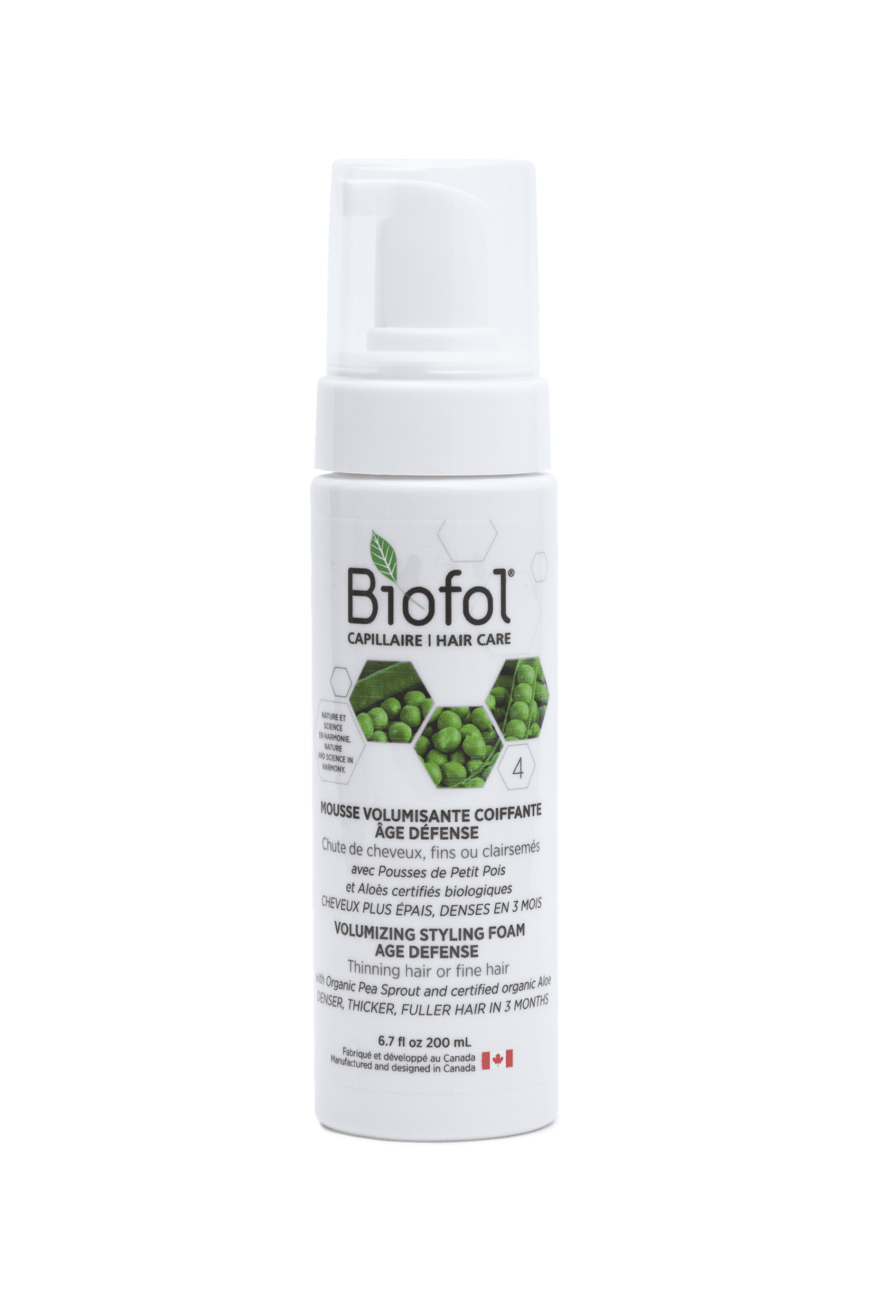 موس مو ضد ریزش و پرپشت کننده بایوفول کانادا – BIOFOL — تصویر ۴