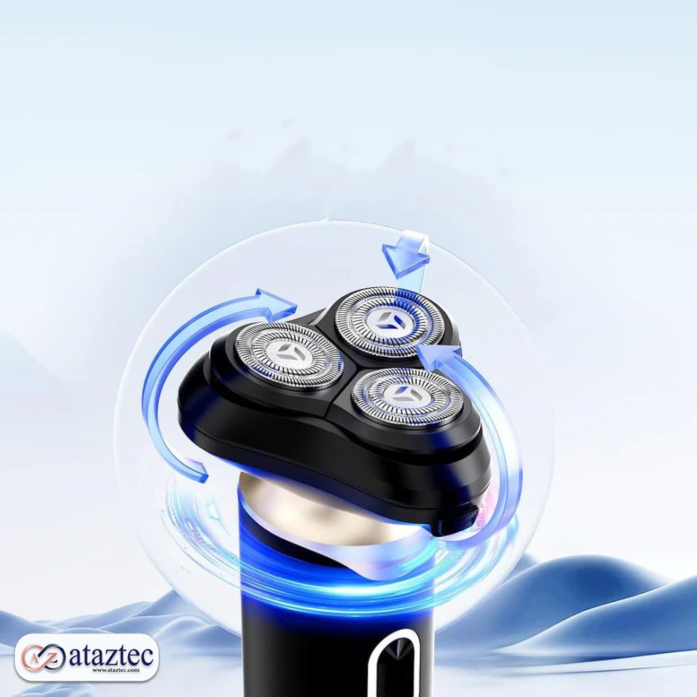 ریش تراش شارژی شیائومی ENCHEN BlackStone 6 | با تیغههای خود تیزشونده | بدنه ضد آب با گواهی IPX7 — تصویر ۲