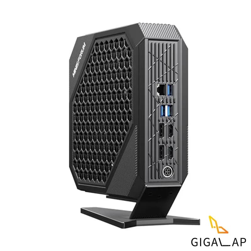 مینی کیس MINISFORUM HX80G-GAMING مدل RYZEN7 5800H 16GB 512GB SSD 8GB RADEON 6600M — تصویر ۲