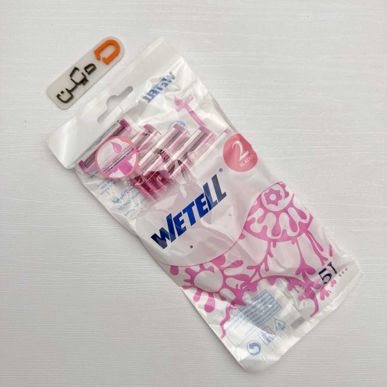 تیغ اصلاح (ژیلت) 2 تیغ پک 5 تایی | WT2815