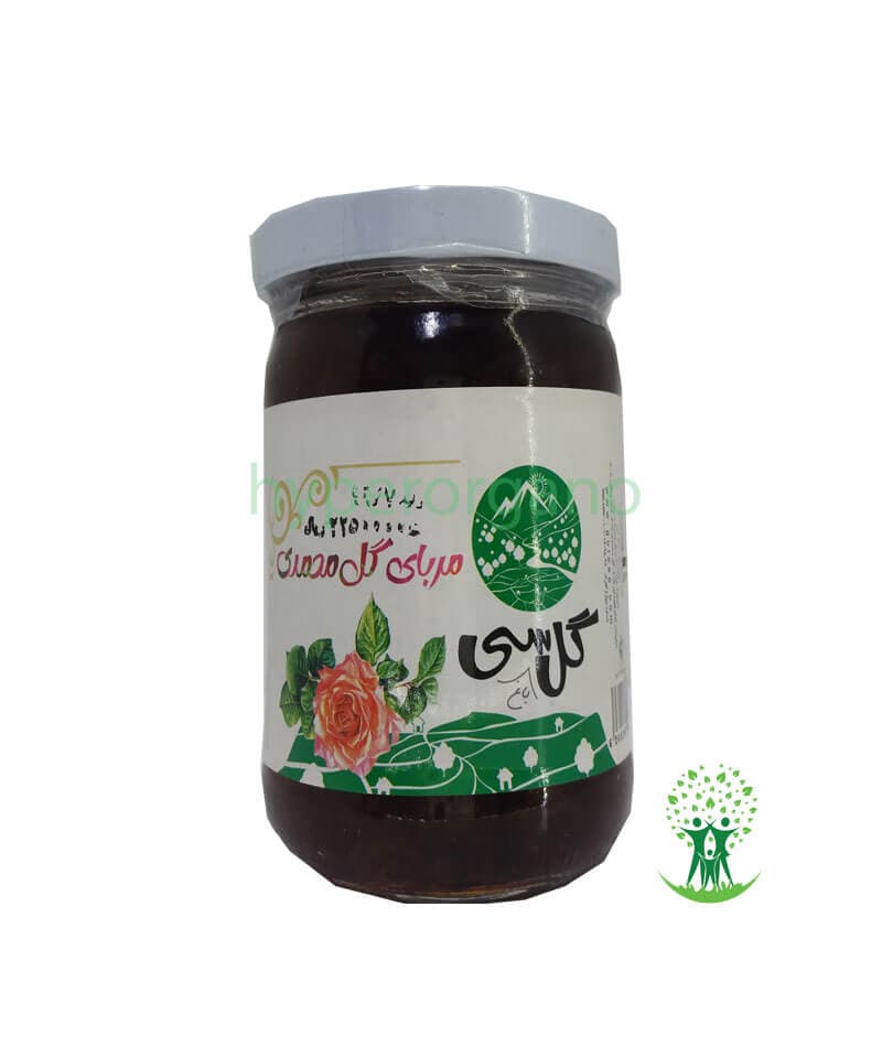 مربا عسلی گل محمدی ارگانیک 300 گرمی گل سی