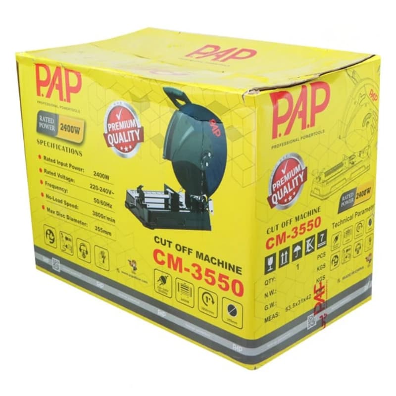 دستگاه پروفیل بر 2400 وات پی ای پی مدل CM-3550 — تصویر ۳
