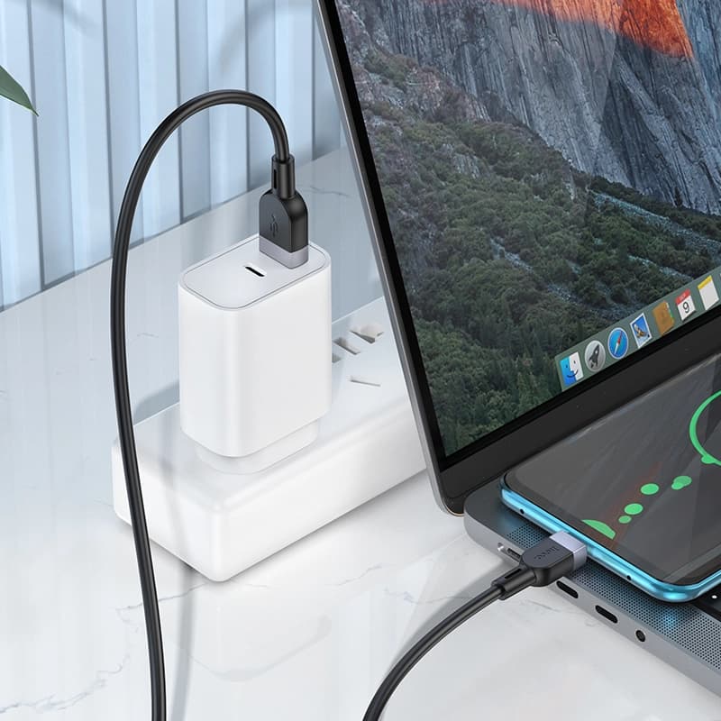 کابل شارژ USB-A به USB-C هوکو مدل X109 طول 1 متر — تصویر ۷
