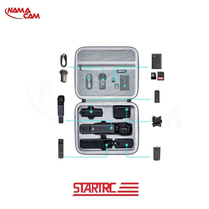 کیف اسمو پاکت 3 کمبو استار – Carrying Bag for DJI Pocket 3 Creator Combo — تصویر ۲