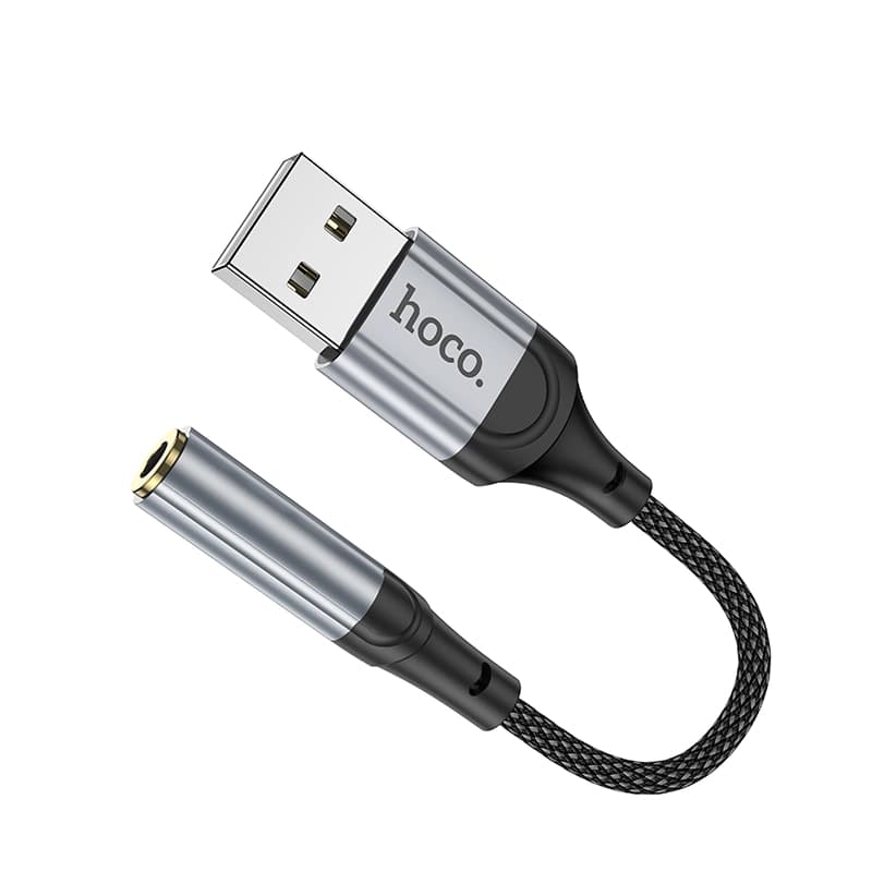 کابل مبدل صوتی برند هوکو مدل LS36 3.5MM TO USB-A — تصویر ۸