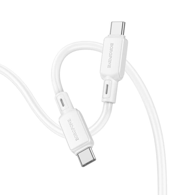 کابل شارژ 60 وات USB-C به USB-C بروفون مدل BX94 طول 1 متر — تصویر ۷
