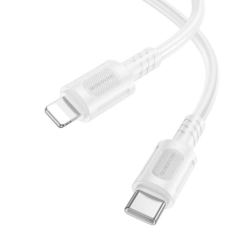کابل شارژ 27 وات USB-C به LIGHTNING بروفون مدل BX111 طول 1 متر — تصویر ۵