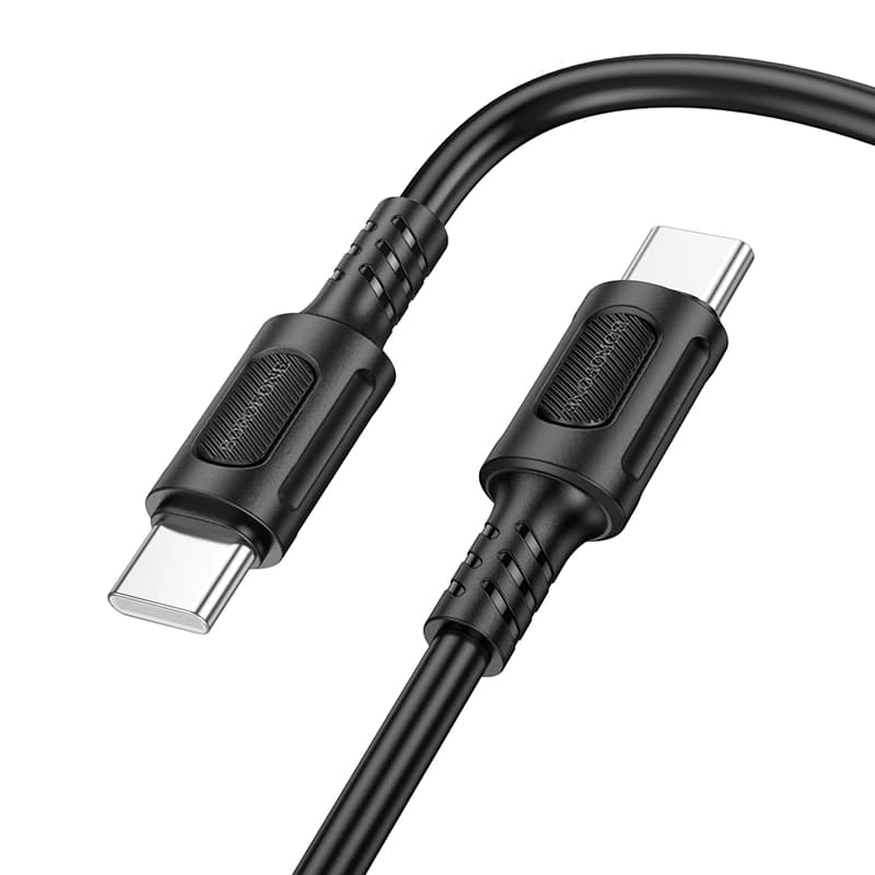 کابل شارژ 60 وات USB-C به USB-C بروفون مدل BX111 طول 1 متر — تصویر ۳