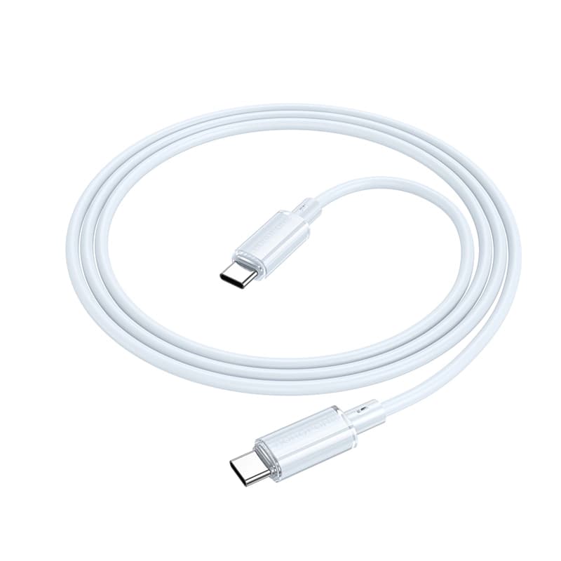 کابل شارژ 60 وات USB-C به USB-C بروفون مدل BX112 طول 1 متر — تصویر ۶