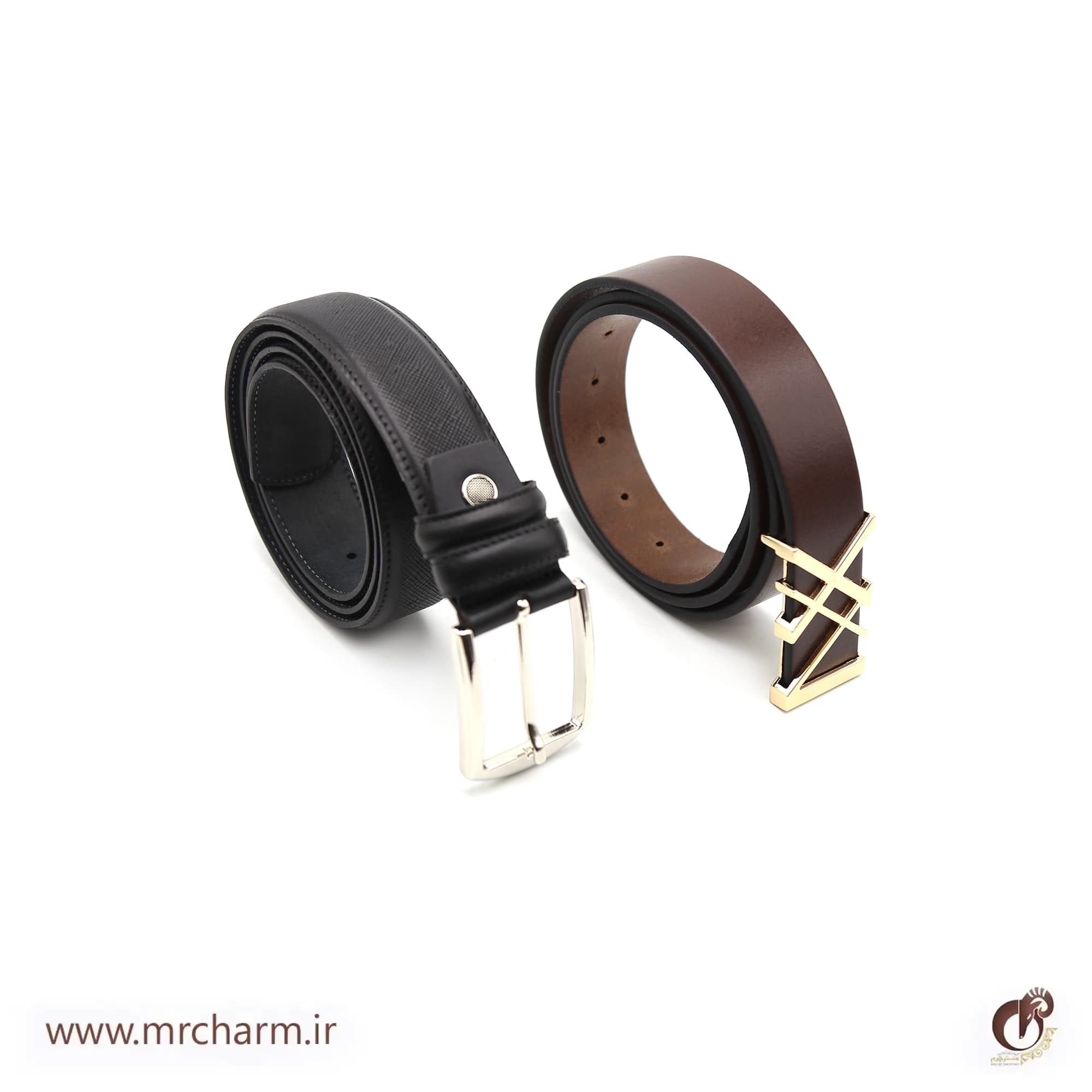 ست هدیه کمربند چرم mrc1211-17 — تصویر ۳
