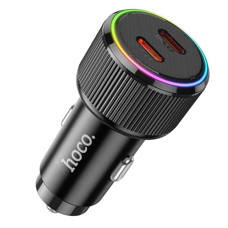 شارژر فندکی 50 وات هوکو مدل NZ14B USB — تصویر ۵