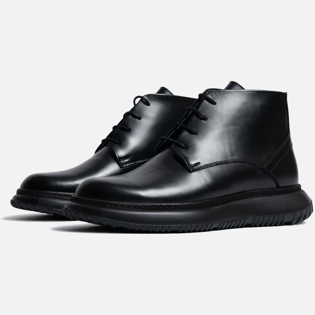 بوت لوسیفر گازولین مشکی مات – Lucifer-I Boots Smooth Black W — تصویر ۲